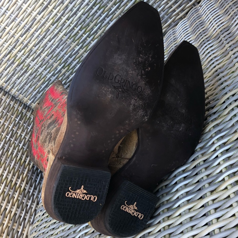 Old Gringo Mayra Camo Boots 9 Cowboy Western NEW - Picture 15 of 16